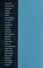Cover of Selected readings in the philosophy of education by Joe Park