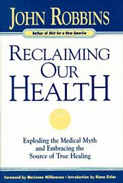 Cover of Reclaiming Our Health by John Robbins