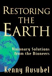 Cover of Restoring the earth by Ken Ausubel
