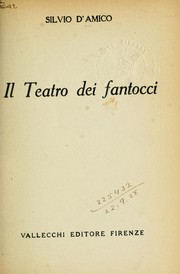 Front cover of Il teatro dei fantocci by Silvio d' Amico