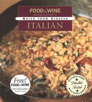 Cover of Quick from scratch by Wine Magazine