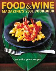Cover of Food & Wine Magazine's 2001 Cookbook by Food & Wine Magazine