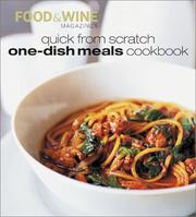 Cover of Quick from Scratch One-Dish Meals Cookbook by Food & Wine Magazine