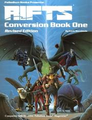 Cover of Rifts Conversion Book 1 by Kevin Siembieda