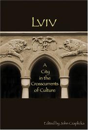 Cover of Lviv by John Czaplicka