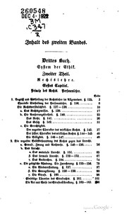 Cover of System der speculativen ethik, oder philosophie der familie, des staates und der religiösen sitte by Heinrich Moritz Chalybäus
