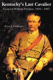 Cover of Kentucky's last cavalier by Peter J. Sehlinger