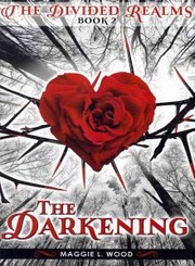 Front cover of Divided Realms 02 Darkening by Maggie Wood