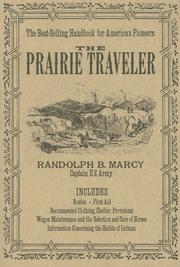 Front cover of The prairie traveler by Randolph Barnes Marcy