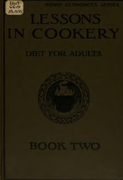 Front cover of Lessons in cookery by Frances Elizabeth Stewart