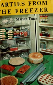 Front cover of Parties from the freezer by Marian Coward Tracy