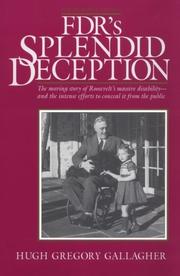 Cover of Fdr's Splendid Deception by Hugh Gregory Gallagher