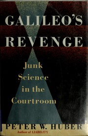 Cover of Galileo's revenge by Peter W. Huber