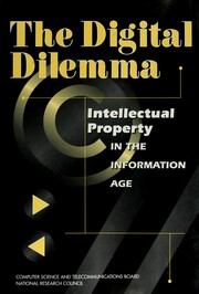 Cover of The digital dilemma by National Research Council Staff