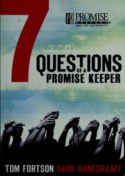 Front cover of 7 questions of a Promise Keeper by Tom Fortson