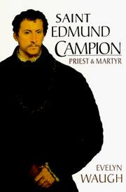 Front cover of Edmund Campion by Evelyn Waugh