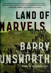 Front cover of Land of marvels by Barry Unsworth