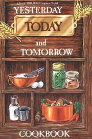 Front cover of Yesterday, Today and Tomorrow by Baddour Memorial Center