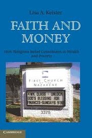 Front cover of Faith and Money by Lisa A. Keister