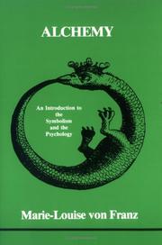 Front cover of Alchemy by Marie-Louise von Franz