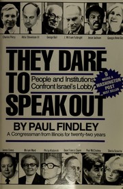 Front cover of They dare to speak out by Paul Findley