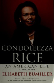 Cover of Condoleezza Rice by Elisabeth Bumiller