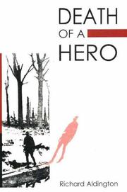 Front cover of Death of a hero by Richard Aldington