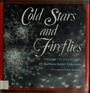 Front cover of Cold Stars and Fireflies by Barbara Juster Esbensen