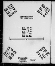 Front cover of The law relating to parish schools in New Brunswick by New Brunswick.  Education, Department of.