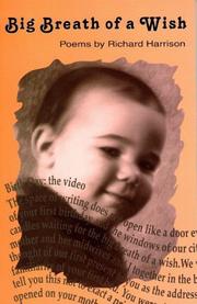 Front cover of Big breath of a wish by Harrison, Richard