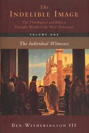 Cover of The indelible image by Ben Witherington