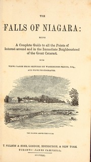 Front cover of The falls of Niagara by Washington F. Friend