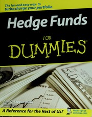 Front cover of Hedge funds for dummies by Ann C. Logue