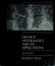 Front cover of Discrete Mathematics and Its Applications by Kenneth H. Rosen