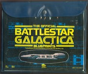 Front cover of Official Battlestar Galactica Blueprints by James Neyland