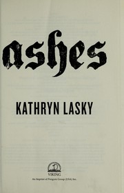 Cover of Ashes by Kathryn Lasky