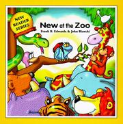 Front cover of New at the Zoo by Frank B. Edwards