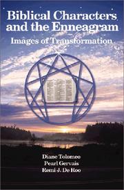 Front cover of Biblical characters and the enneagram by Diane Tolomeo