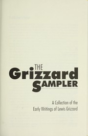 Cover of The Grizzard sampler by Lewis Grizzard