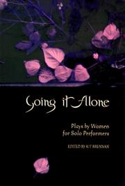 Cover of Going it alone by Kit Brennan