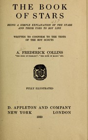 Front cover of The book of stars by A. Frederick Collins