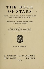 Front cover of The book of stars by A. Frederick Collins