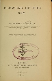 Front cover of Flowers of the sky by Richard A. Proctor