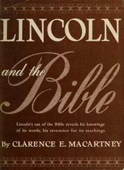 Cover of Lincoln and the Bible by Clarence Edward Noble McCartney