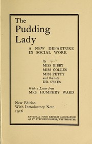 Cover of The pudding lady by M. E. Bibby