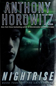 Front cover of Nightrise (The Power of Five / The Gatekeepers #3) by Anthony Horowitz