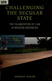 Cover of Challenging the secular state by Arskal Salim