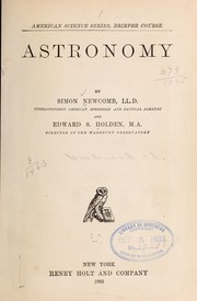 Cover of Astronomy by Simon Newcomb