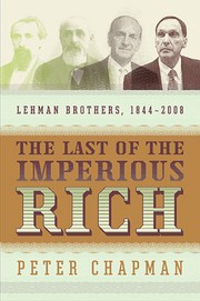 Front cover of The last of the imperious rich by Peter Chapman