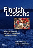 Cover of Finnish lessons by Pasi Sahlberg
